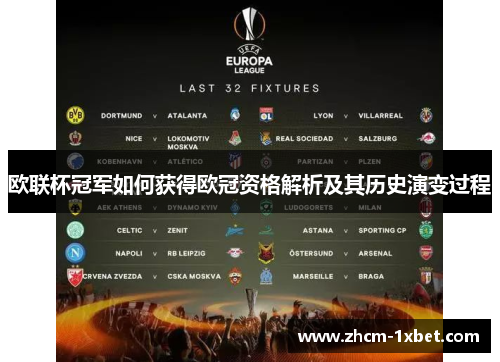欧联杯冠军如何获得欧冠资格解析及其历史演变过程 欧联杯冠军如何获得欧冠资格解析及其历史演变过程