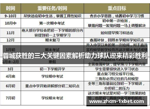 蓉城获胜的三大关键因素解析助力球队迎来精彩胜利 蓉城获胜的三大关键因素解析助力球队迎来精彩胜利
